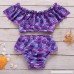 Occitop Bikini Set Girls Split Swimsuit Baby Kids Boat Neck Colorful Shell Swimwear B07QB639Y4